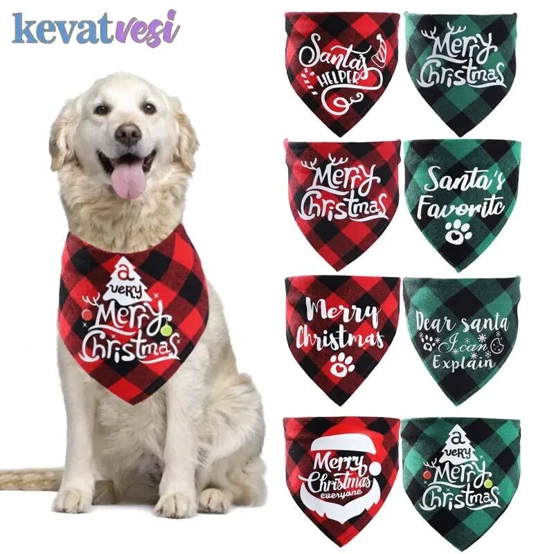 Christmas Print Bandanna