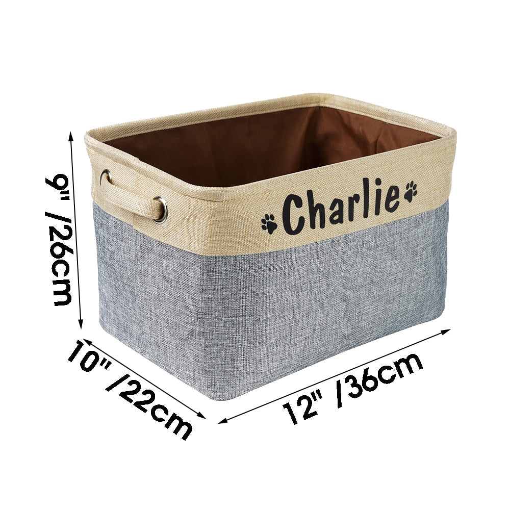 Personalised Toy Storage Basket