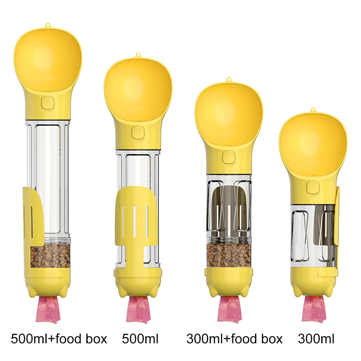 4 in 1 Portable Water/Food Bottle