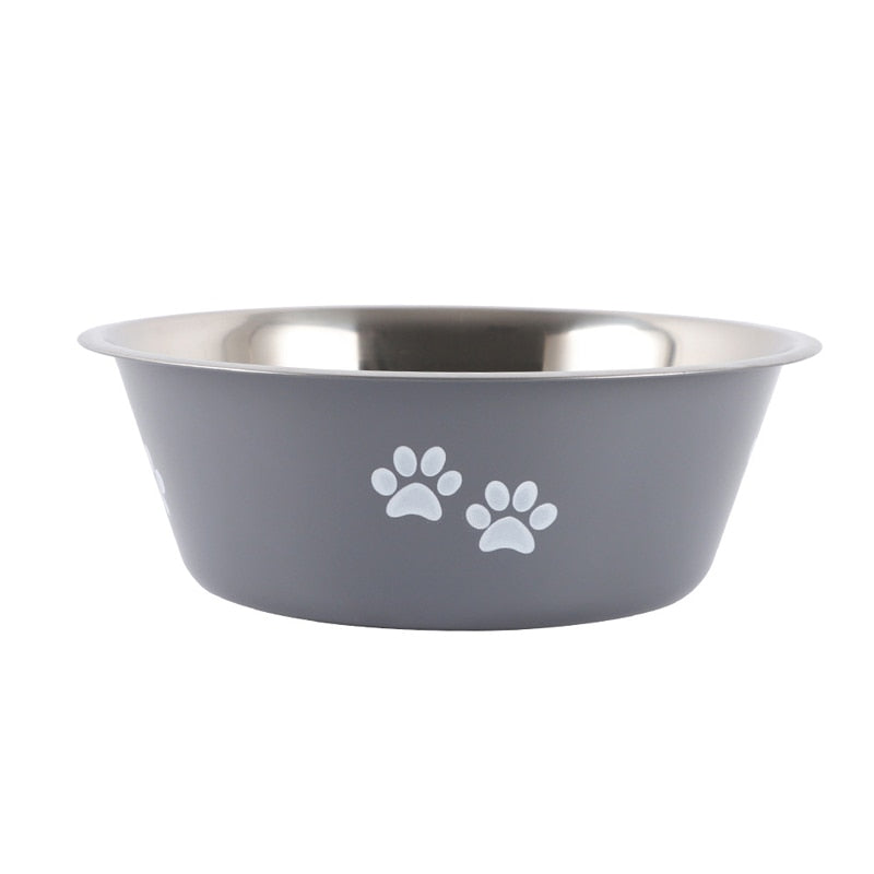 Non-Slip Rubber Bottom Stainless Steel Bowl