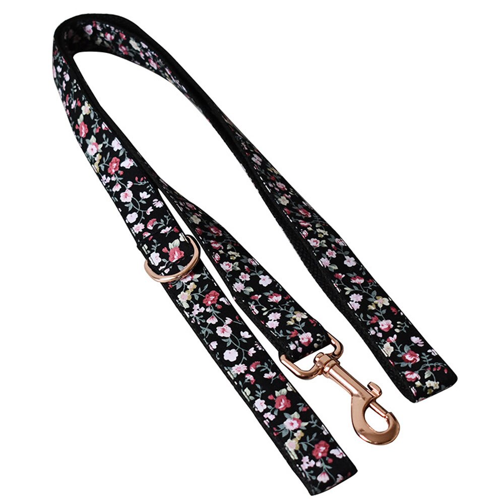 'Flowers' Bowtie, Collar & Lead set