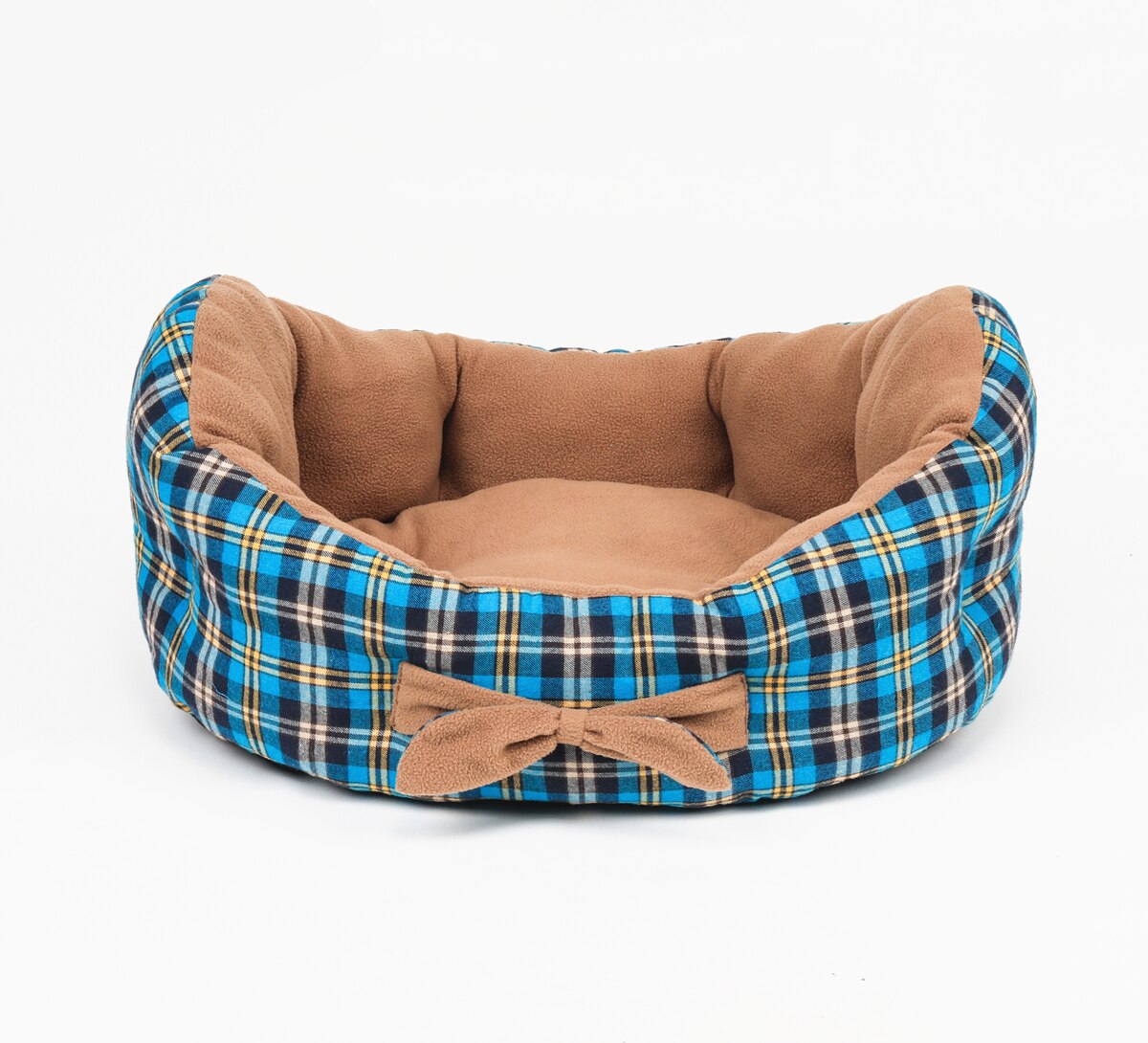 Tartan Dog Cradle Bed