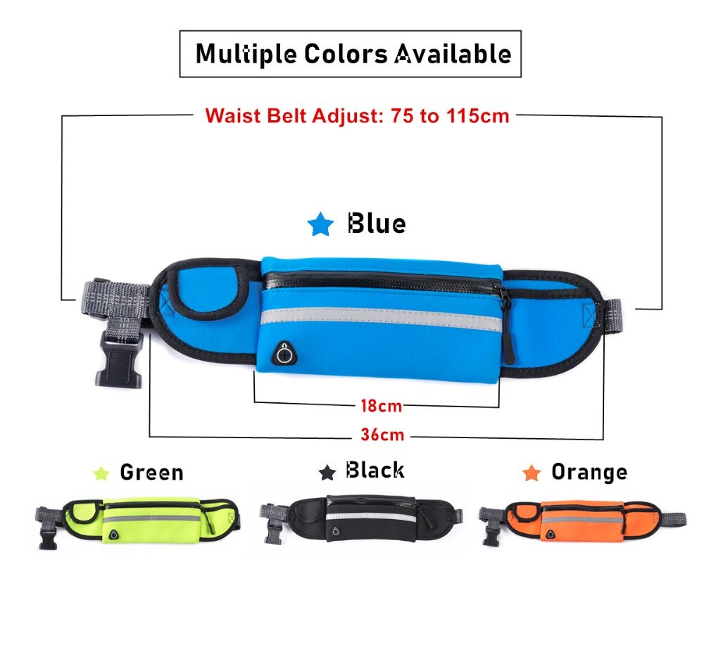 Running Belt with Leash