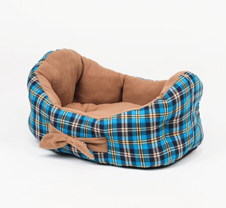 Tartan Dog Cradle Bed