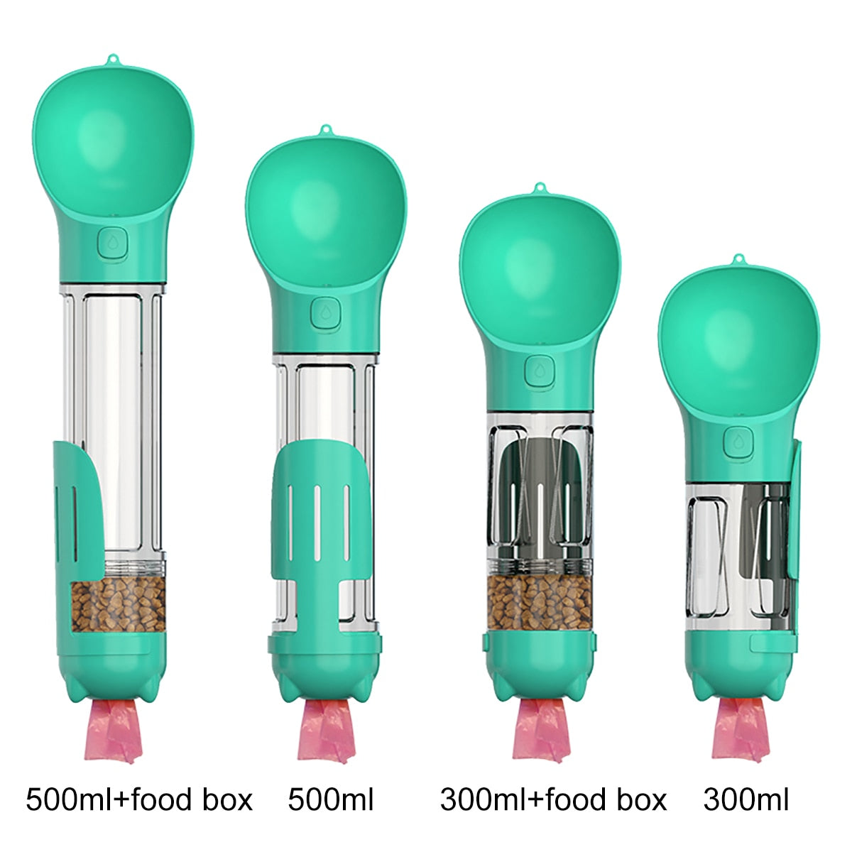 4 in 1 Portable Water/Food Bottle