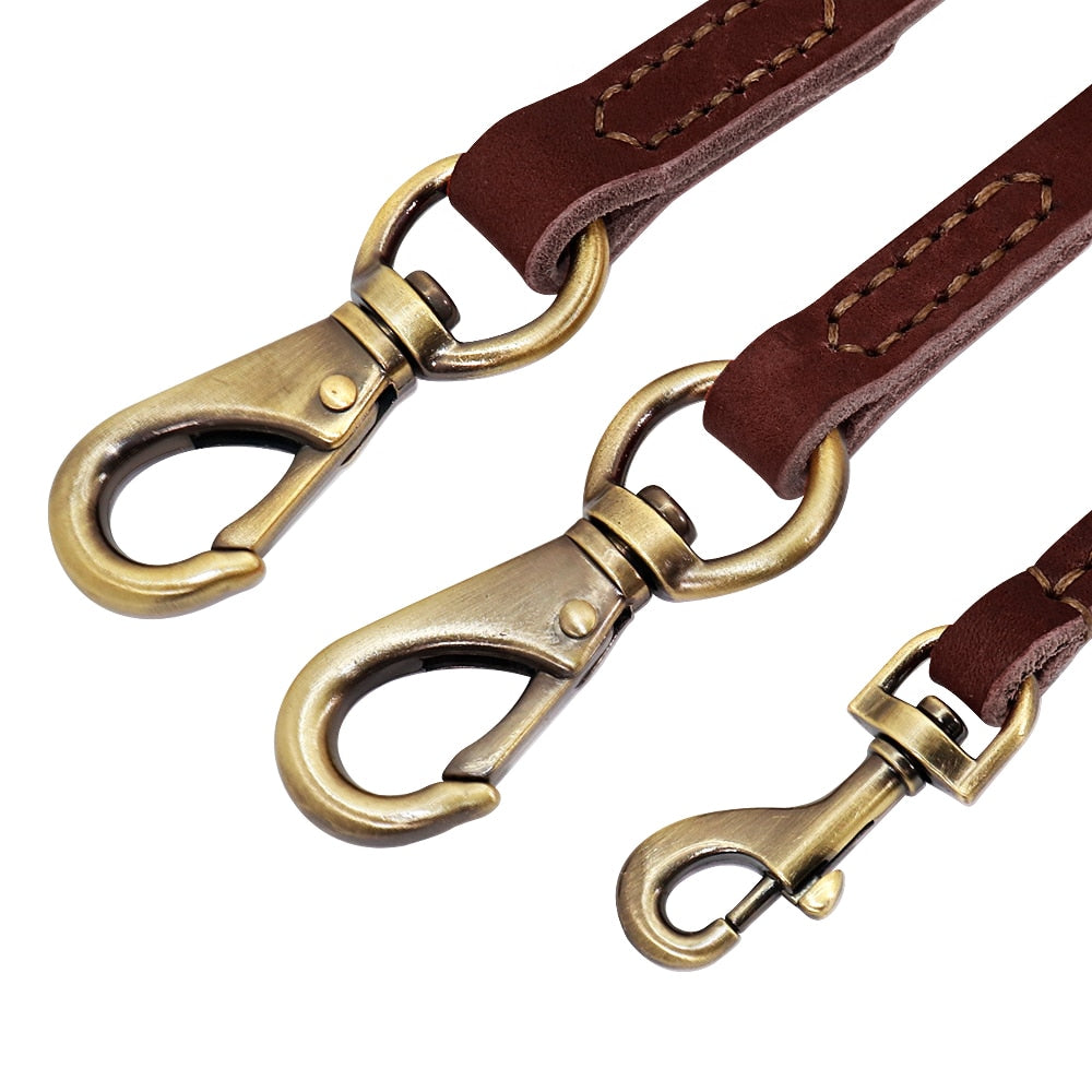 Real Leather Leash