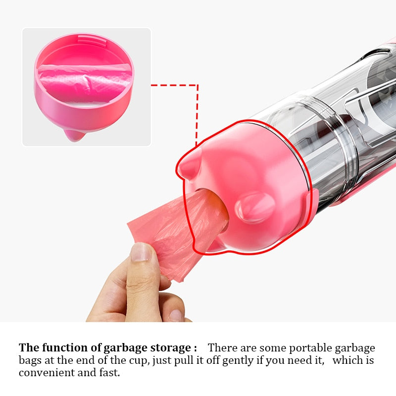 4 in 1 Portable Water/Food Bottle