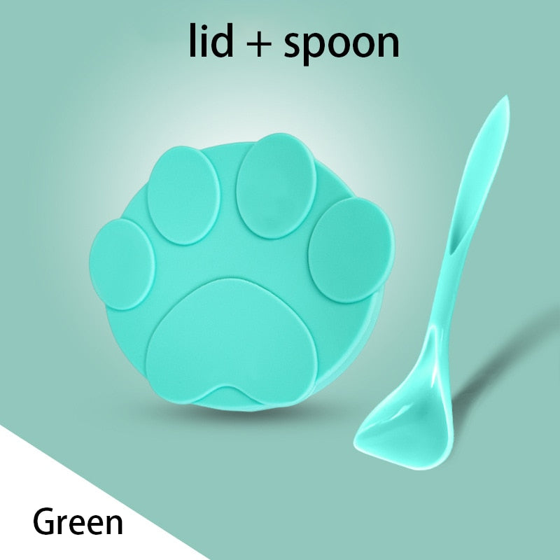 Tin Seal Lid & Spoon