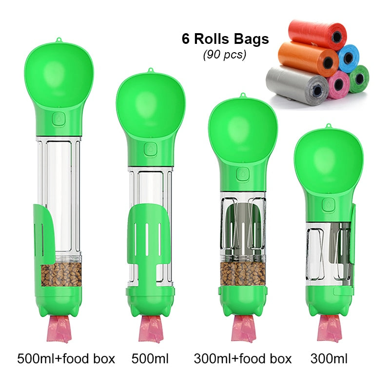 4 in 1 Portable Water/Food Bottle