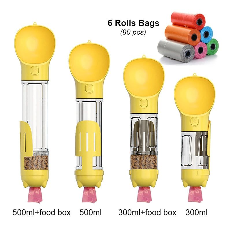 4 in 1 Portable Water/Food Bottle