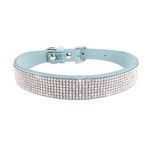 'Bling' Suede Crystal Collar