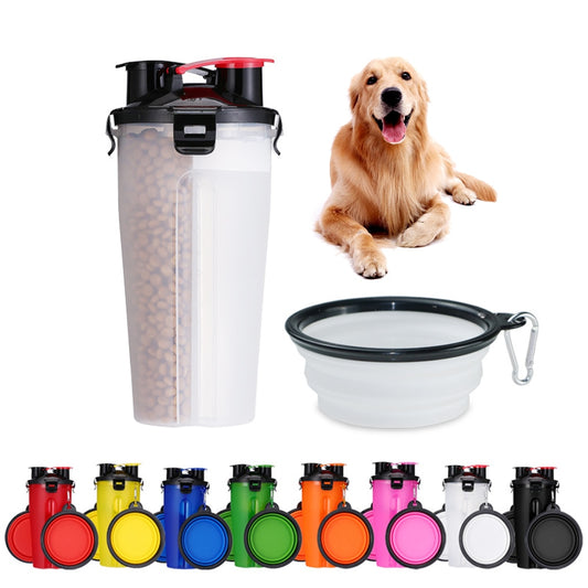 Two-in-one Portable Travel Water Bottle/Food Storage